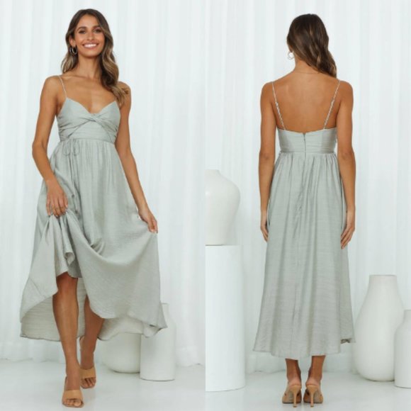 Hello Molly Dresses & Skirts - New! Hello Molly Our Next Brunch Midi Dress light green pistachio 30887